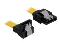 DELOCK Kabel SATA 6Gb/s 20cm gelb un/ge