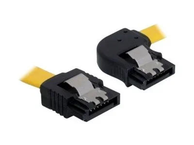 DELOCK Kabel SATA 6Gb/s 50cm gelb re/ge