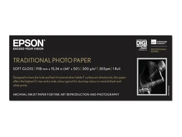 EPSON Traditional Photo Paper