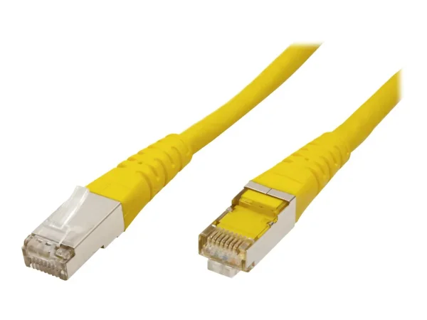 ROLINE Patchkabel Kat.6 PiMF gelb 1,5m