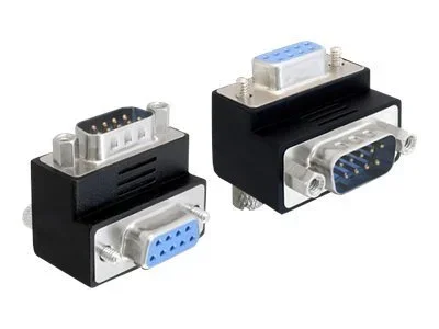 DELOCK Adapter Sub-D 90 gewinkelt