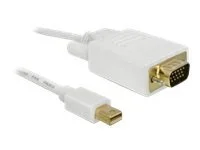 DELOCK Kabel DP mini St > VGA St 3m weis