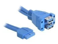 DELOCK Kabel USB 3.0 Pinheader BU