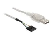 DELOCK Kabel USB 2.0-A St > Pfost. 70 cm