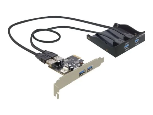 DELOCK Front Panel 8,89cm 2x USB 3.0