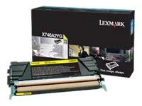 LEXMARK Toner yellow  X746, X748