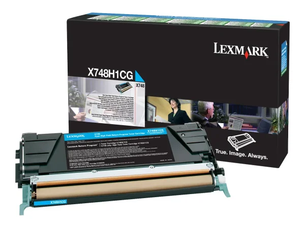 LEXMARK PB Toner cyan X748