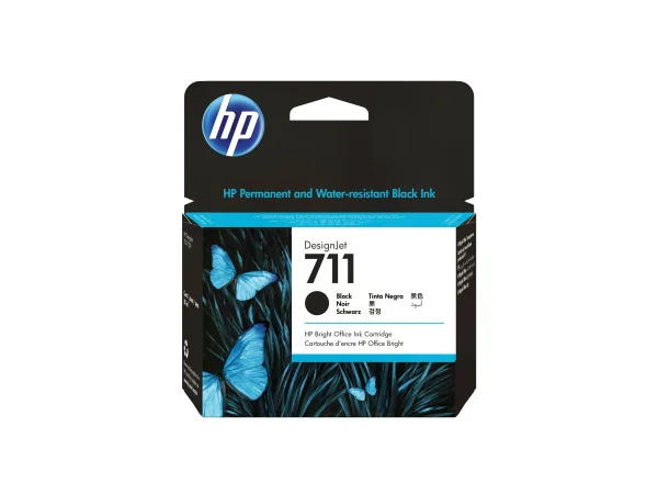 HP 711 Tinte schwarz 80 ml DJ T120 520