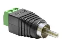 DELOCK Adapter Terminalblock > Cinch