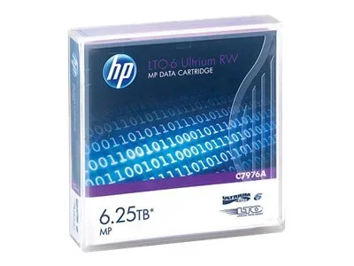 HPE 20x LTO-6 Ultrium 6.25 TB MP RW Cust