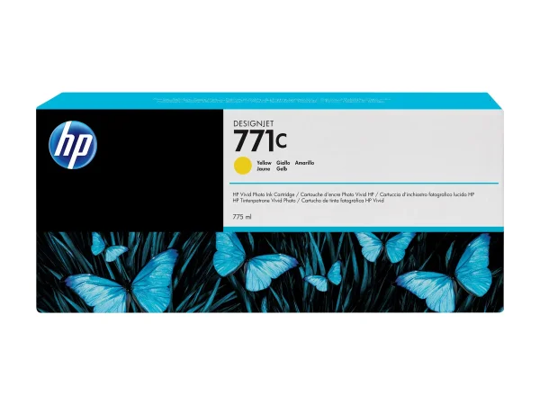 HP 771C Ink Yellow 775ml Designjet Z6200