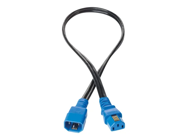 HPE 2.0m 10A C13-C14 Blk Jpr Cord
