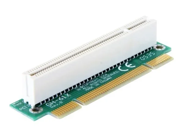 DELOCK PCI-Riser-Karte 90G gewinkelt lin