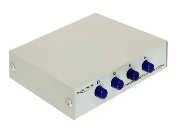DELOCK DATA Switch 4-port RJ45 10/100