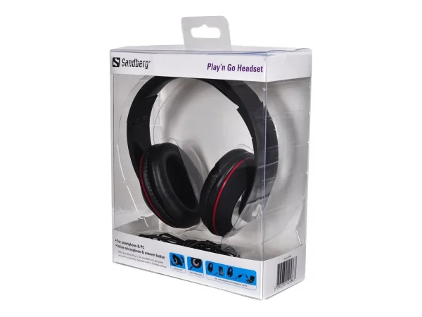 SANDBERG Play  n Go Headset Black