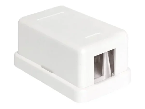 DELOCK Keystone Leergehäuse 1 Port