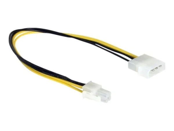 DELOCK Kabel Power Molex 4pin St -> P4