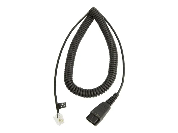 JABRA QD Cord to RJ9 for Nortel