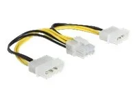 DELOCK Kabel Power 8 Pin EPS > 2 x 4 Pin