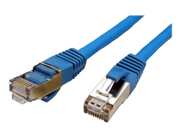 VALUE Patchkabel Kat.6 Class E blau 0,5m