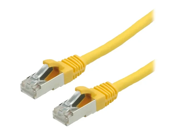 VALUE Patchkabel Kat.6 Class E gelb 10m