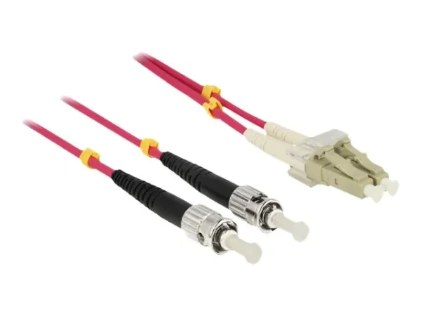 DELOCK Kabel LWL LC/ST 50/125u 2m OM4