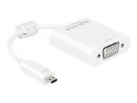 DELOCK Adapter micro HDMI-D>VGA m. Audio