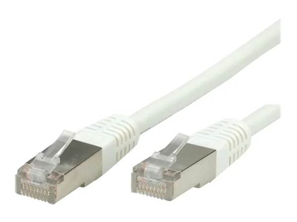 VALUE Patchkabel Kat.6 Class E weiss 10m