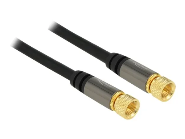 DELOCK Kabel F Stecker>Stecker RG-6/U 2m