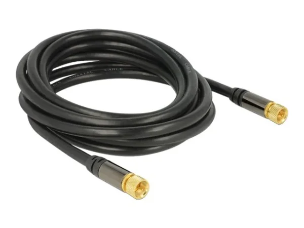 DELOCK Kabel F Stecker>Stecker RG-6/U 3m