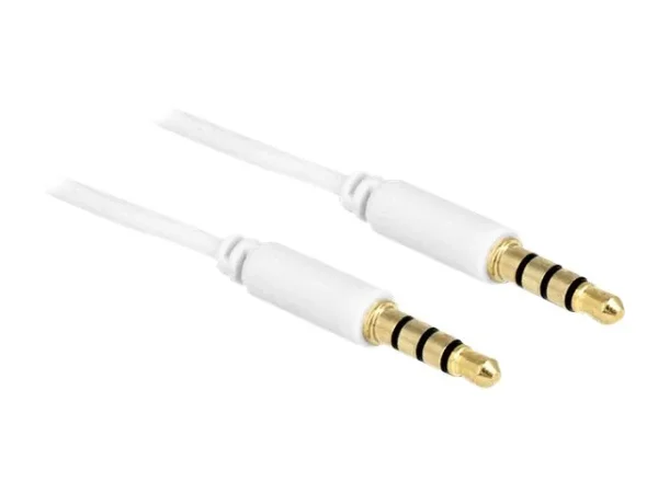 DELOCK Kabel Klinke 3,5 mm St 4Pin 0,5m
