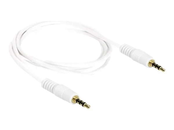 DELOCK Kabel Klinke 3,5 mm St 4 Pin 1,0m