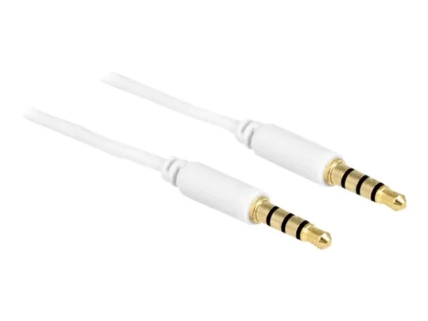 DELOCK Kabel Klinke 3,5 mm St 4 Pin 2,0m