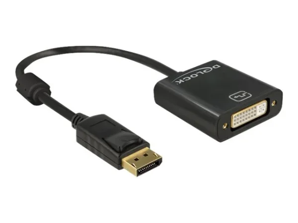 DELOCK Adapterkabel DP 1.2 Stecker sw