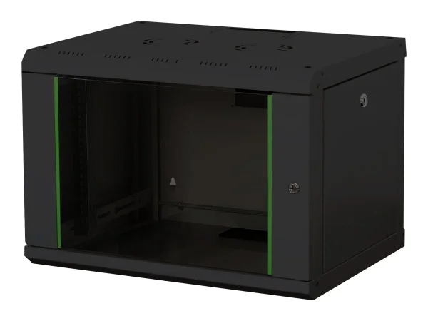 DIGITUS 48,3cm Wandschrank 7HE schwarz