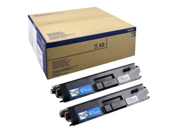 BROTHER Toner Cyan Twin Pack