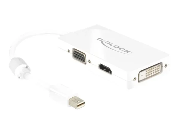 DELOCK Adapterkabel DP > 1xVGA + 1x HDMI