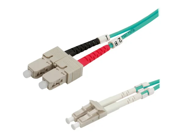 VALUE LWL-Kabel 50/125um OM3 LC/SC 2m