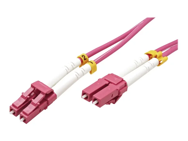 VALUE LWL-Kabel 50/125um OM4 LC/LC 10m