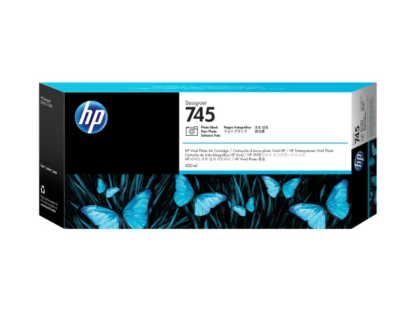 HP 745 Tintenpatrone Fotoschwarz 300 ml