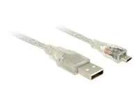 DELOCK Kabel USB 2.0 Typ-A>Micro-B 1,5 m
