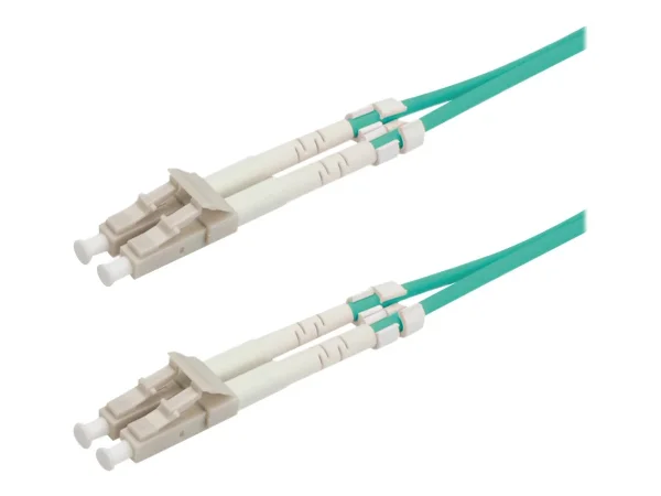 ROLINE LWL-Kabel LC/LC türkis 0,5m