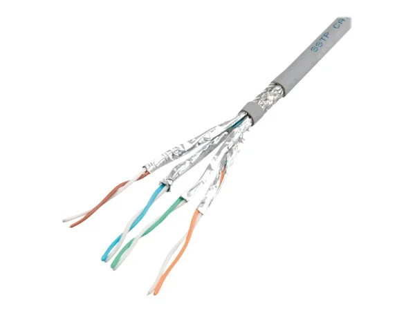 ROLINE S/FTP PiMF Kabel Kat7 ClassF 100m