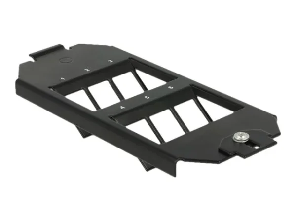DELOCK Keystone Halterung 6 Port