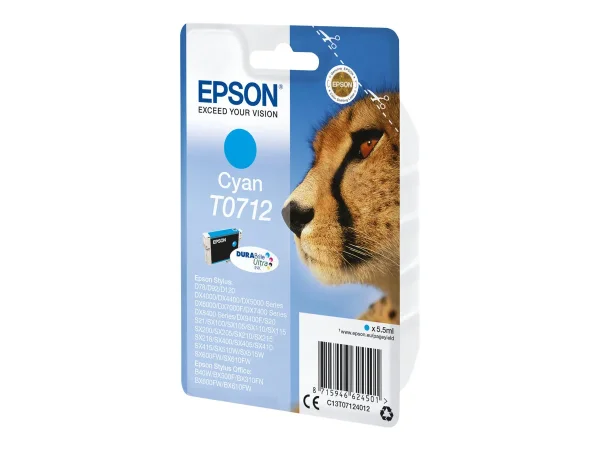 EPSON 1LB T0712 ink cartridge Cyan 6ml