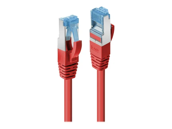 LINDY Cat.6A S/FTP PIMF LSOH, rot, 0,3m