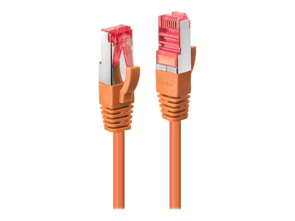 LINDY Cat.6 S/FTP Kabel, orange, 0,3m