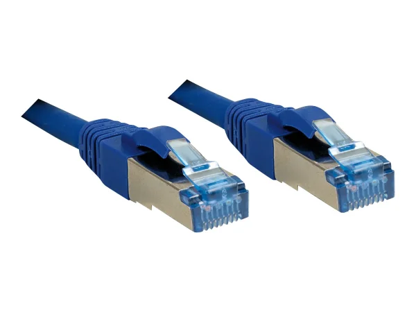 LINDY Cat.6A S/FTP PIMF LSOH, blau, 7,5m