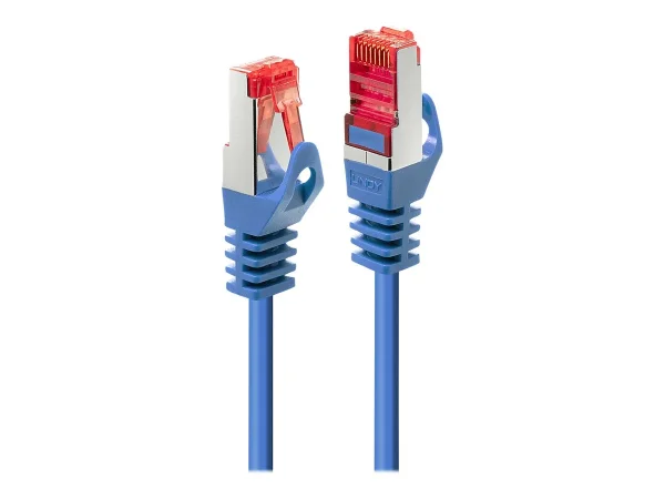 LINDY Basic Cat.6 S/FTP Kabel, blau, 1m