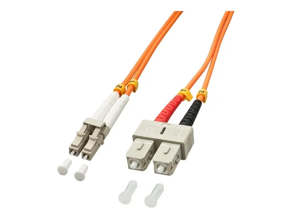 LINDY LWL-Duplexkabel LC / SC OM2 1m